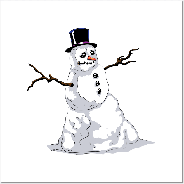 I'm a Snoooooow-Man! Wall Art by Qspark